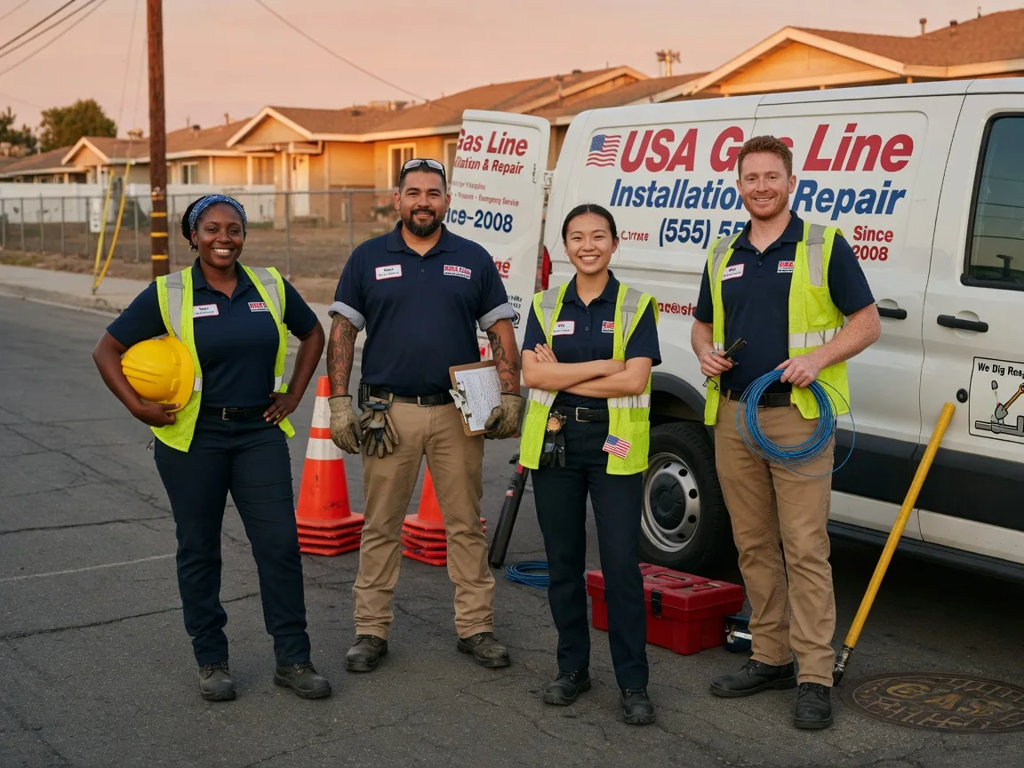 Gas Line Installation company in Dixonville, PA